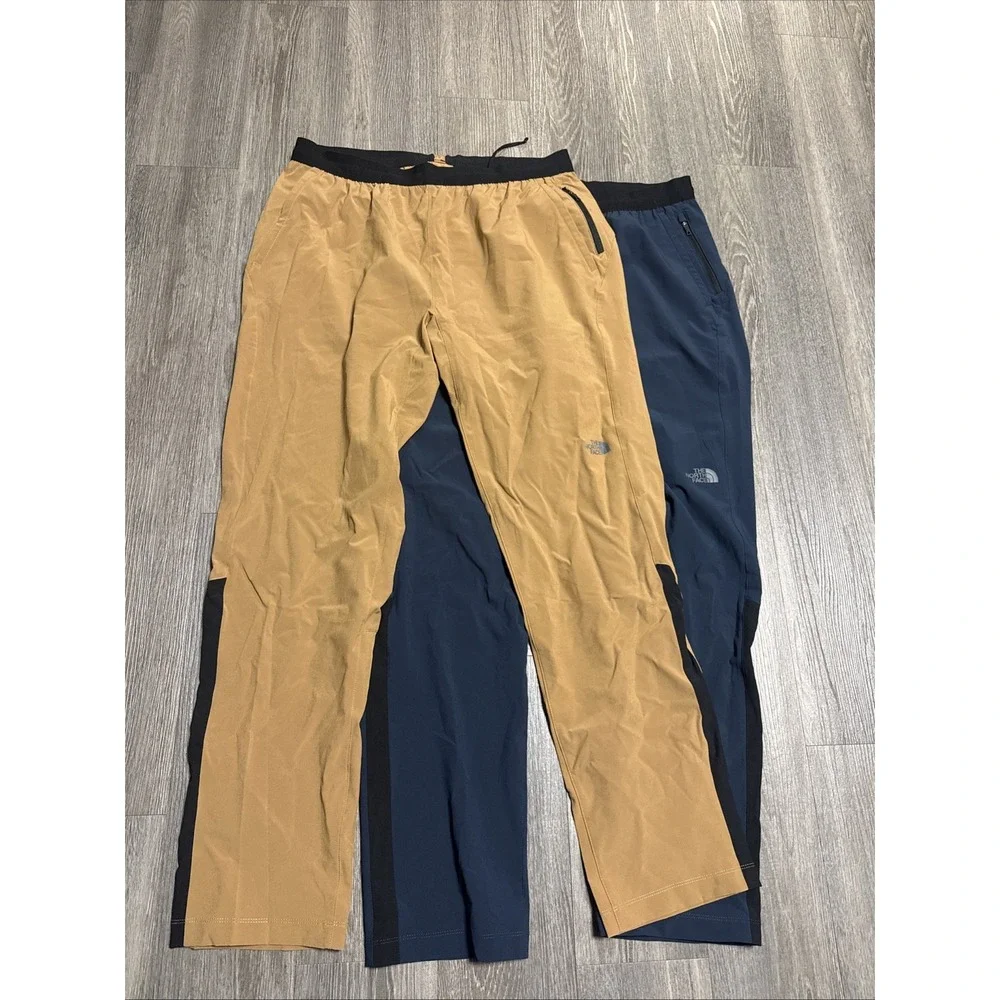 The North Face Sunriser Pants Men XL Performance Fit Elastic Waist Bundle